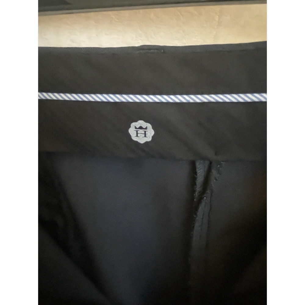 Haggar‎ Clothing Men's Classic Fit 44 30 Dark Gray Dress Pants - Picture 2 of 4